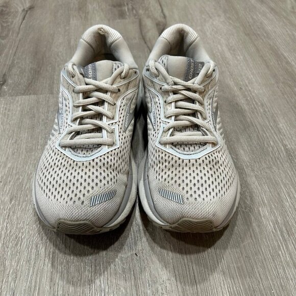 Brooks Women’s Ghost 12 Light Gray Running Shoes Size 7 - Picture 2 of 7